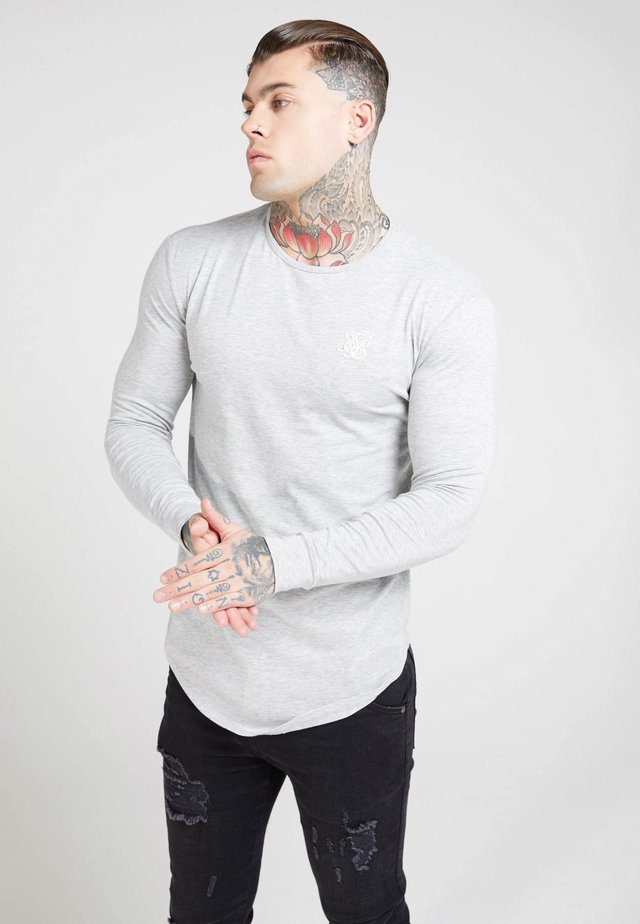 GYM TEE - Langarmshirt - grey marl