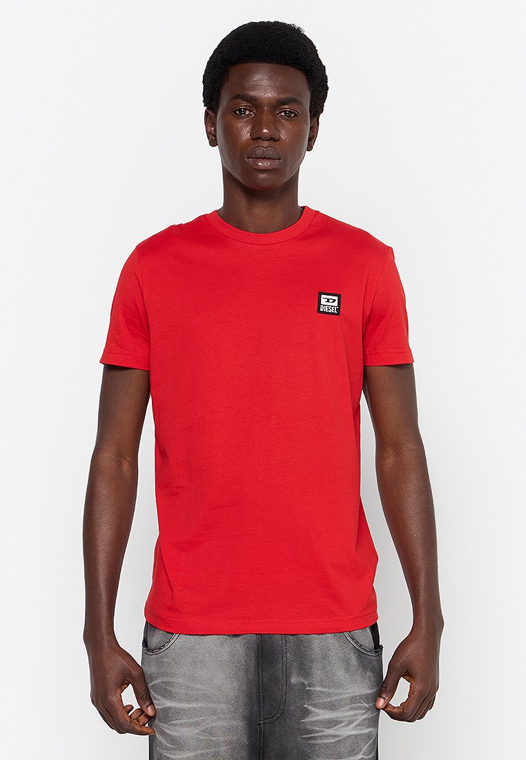 Diesel T-shirt basic rood