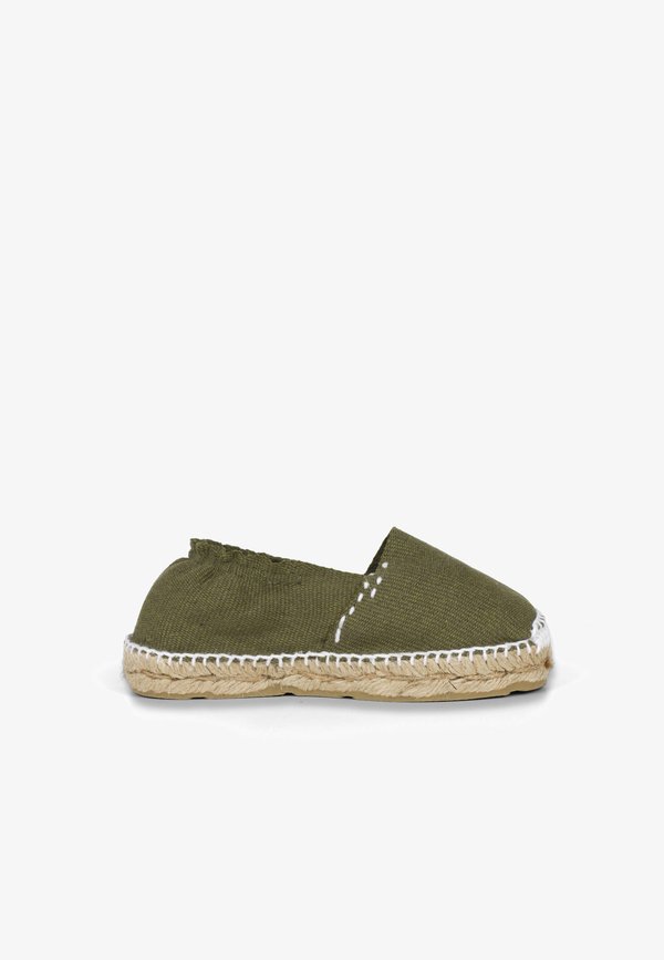 CON CINTA - Espadrille - kaki