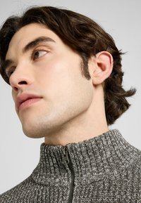 Lee LONG SLEEVE - Chaqueta de punto - smoke gray