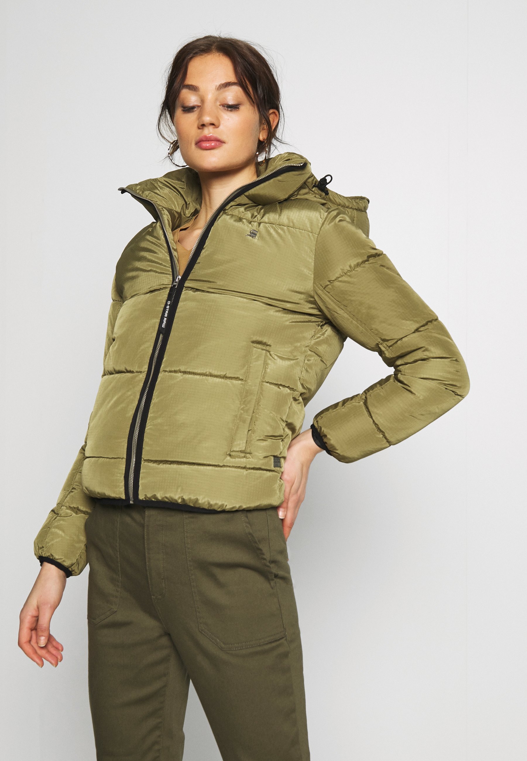 G Star MEEFIC SUNDU OVERSHIRT Vinterjakke smoke olive G Star MEEFIC SUNDU OVERSHIRT Vinterjakke smoke olive