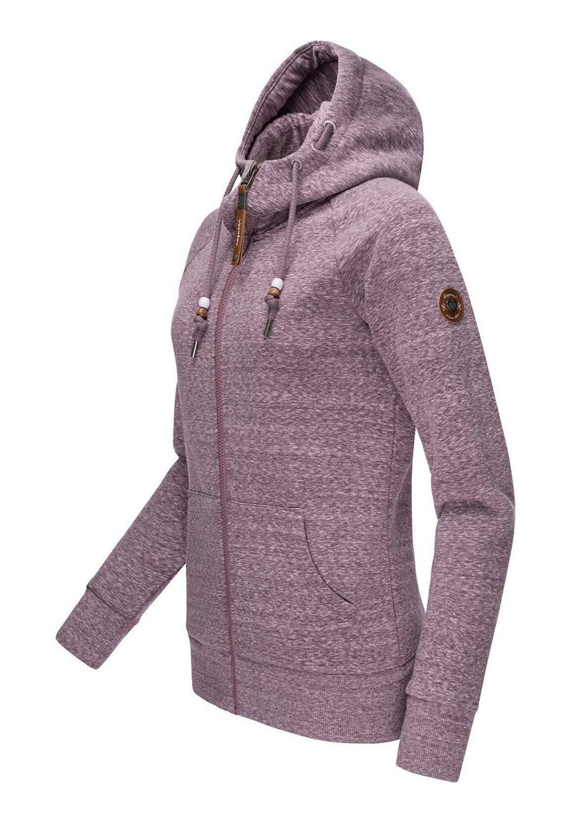 Damen Sweatshirts | Ragwear Sweatjacke pink/rosa meliert - RW06169 Damen Sweatshirts | Ragwear Sweatjacke pink/rosa meliert - RW06169