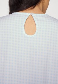 Denim Project VOLUME MIDI DRESS - Φόρεμα ημέρας - blue ice melt