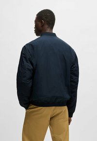 BOSS OLMEC - Bomber Jacket - dark blue four