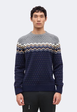 Fjällräven, ÖVIK SWEATER - Пуловер - dark navy