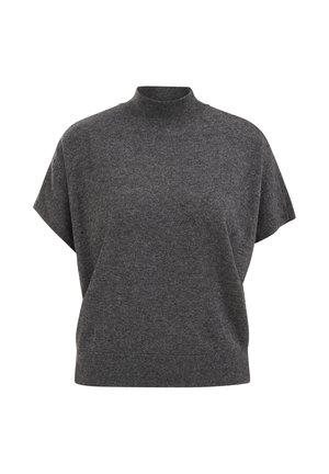 WE Fashion, T-shirt basique - blended dark grey