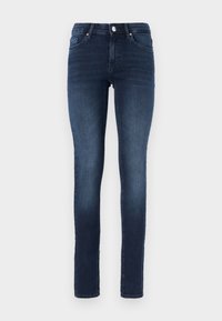 ONLBLUSH  WAIST BOX - Jeans Skinny Fit - blue black denim