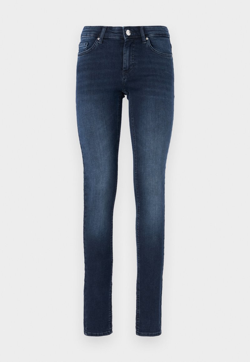 Only Jeans Skinny Fit donkerblauw denim