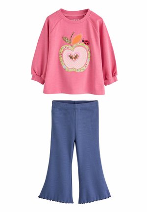 Next, LONG SLEEVE TOP AND LEGGINGS SET - Legging (type pantalon) - pink apple