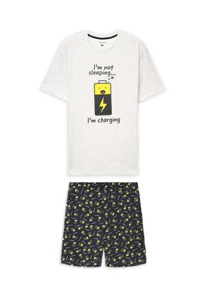 Terranova, SET - Pigiama - var grigio chiaro melange