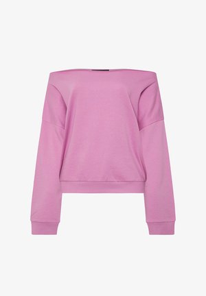 Yours Clothing, WOMEN'S SWEATSHIRTS & HOODIES - Collegepaita - berry