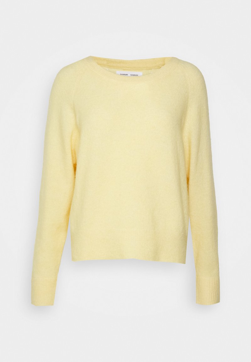 Samsøe Samsøe NOR O-N SHORT - Camisola - double cream melange