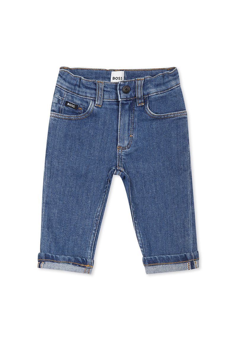 BOSS Kidswear Straight leg jeans blauw denim/bluedenim