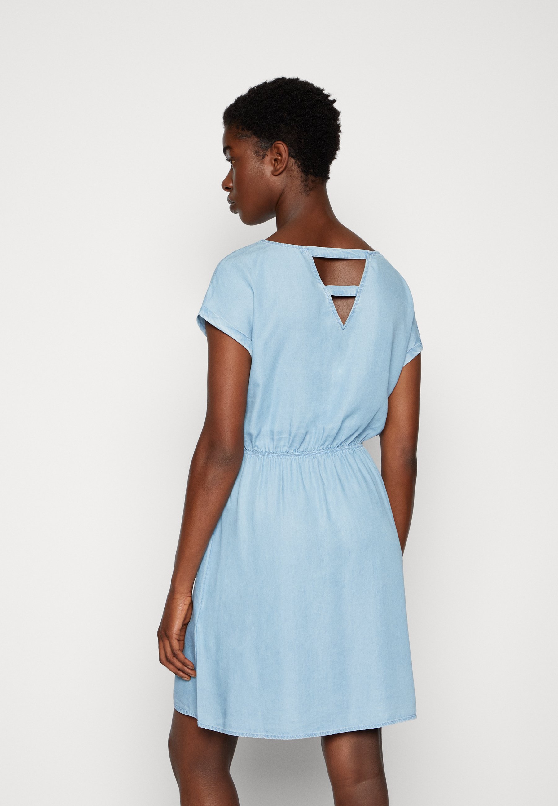 TOM TAILOR DENIM DENIM MIDI DRESS 