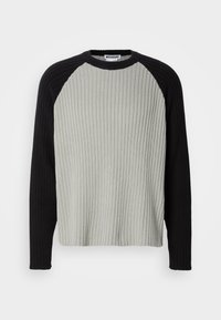 BOXY SWEATER - Camisola - grey medium dusty