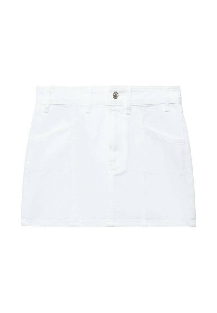 Mango Minirok wit Mango Minirok wit