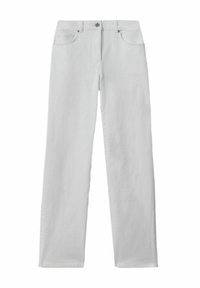 Reiss SELIN MID-RISE STRAIGHT PETITE - Relaxed fit jeans - white