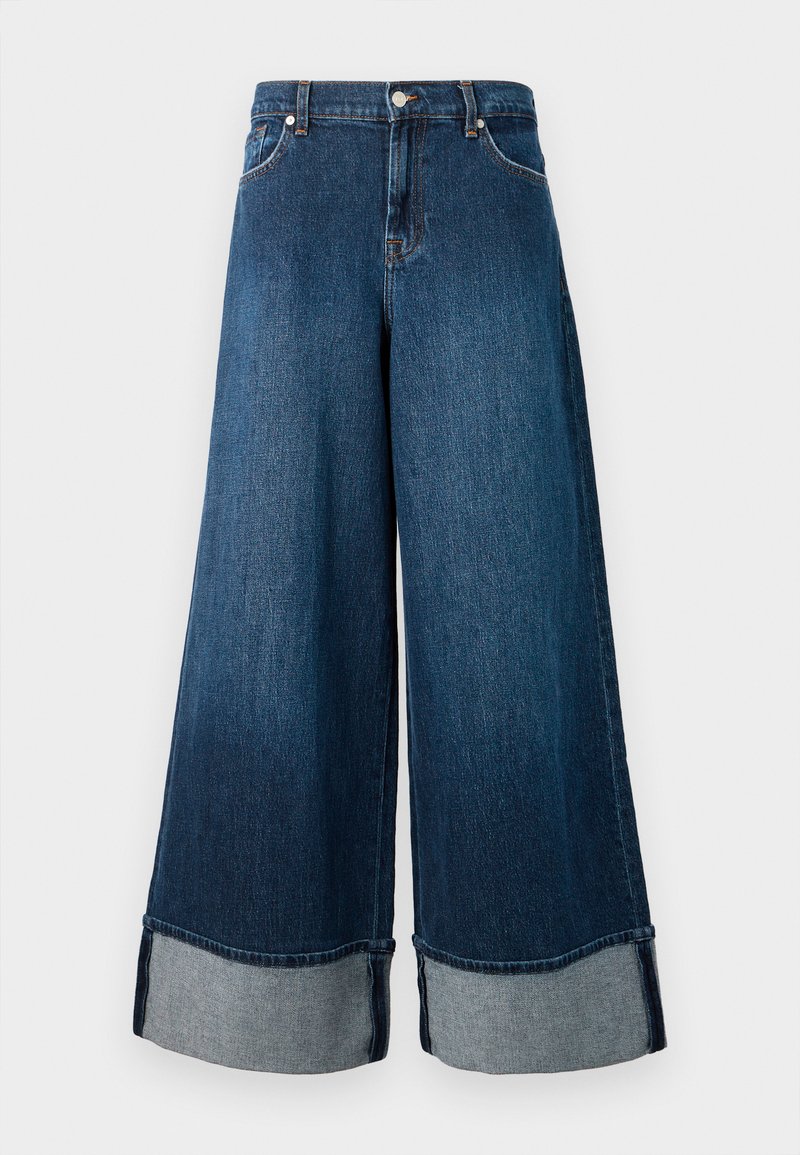 7 For All Mankind Wide leg donkerblauw denim 7 For All Mankind Wide leg donkerblauw denim
