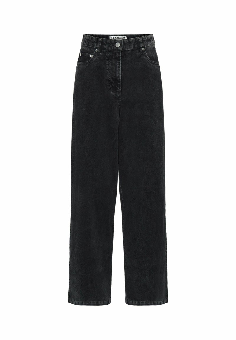 Minimum AIYAS - Jeans straight leg - dark grey