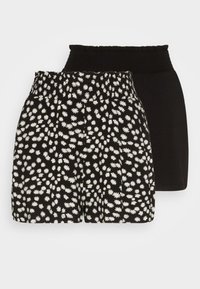 2 PACK - Shortsit - black/white