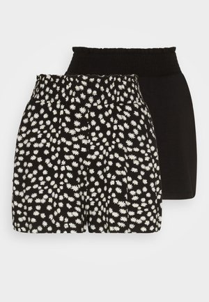 Even&Odd 2 PACK - Shorts - black/white