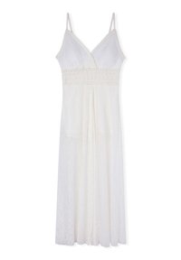 LUNGO  - Vestito lungo - bianco lana