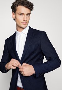 Lindbergh STRUCTURED SUIT SET - Fato - blue
