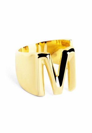 PERSONALIZED LETTER SIGNET - Bague - letra m oro