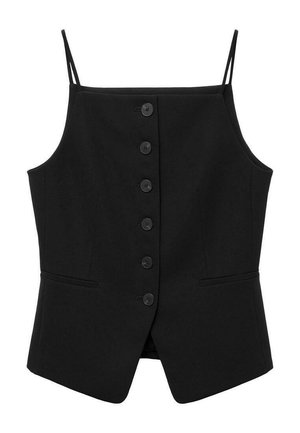 Mango Vestă - black