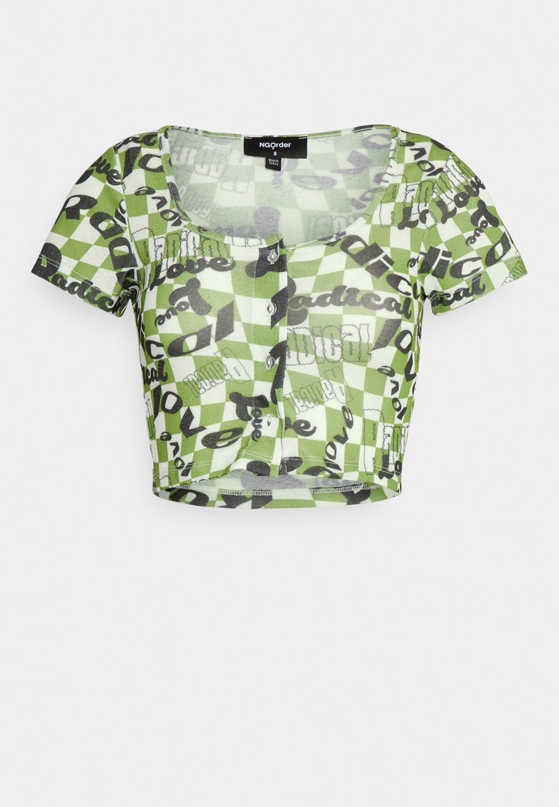 New Girl Order T-shirt print groen