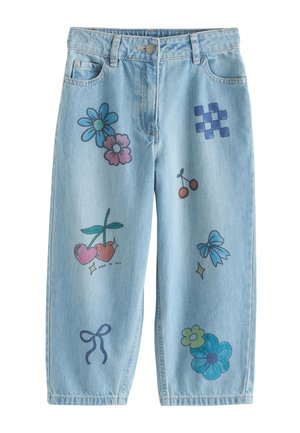 Next, REGULAR FIT - PRINTED - Jeans a sigaretta - denim