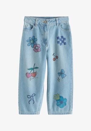 Next, REGULAR FIT - PRINTED - Jeans Straight Leg - denim