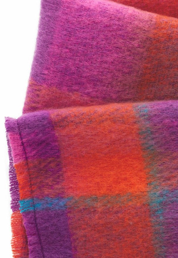 BRUSHED – Schal – purple check