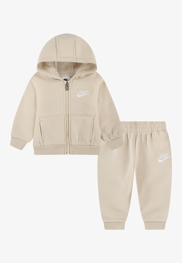 CLUB UNISEX SET - Zip-up sweatshirt - sanddrift