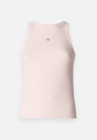 LABEL TANK - Topp - silver peony