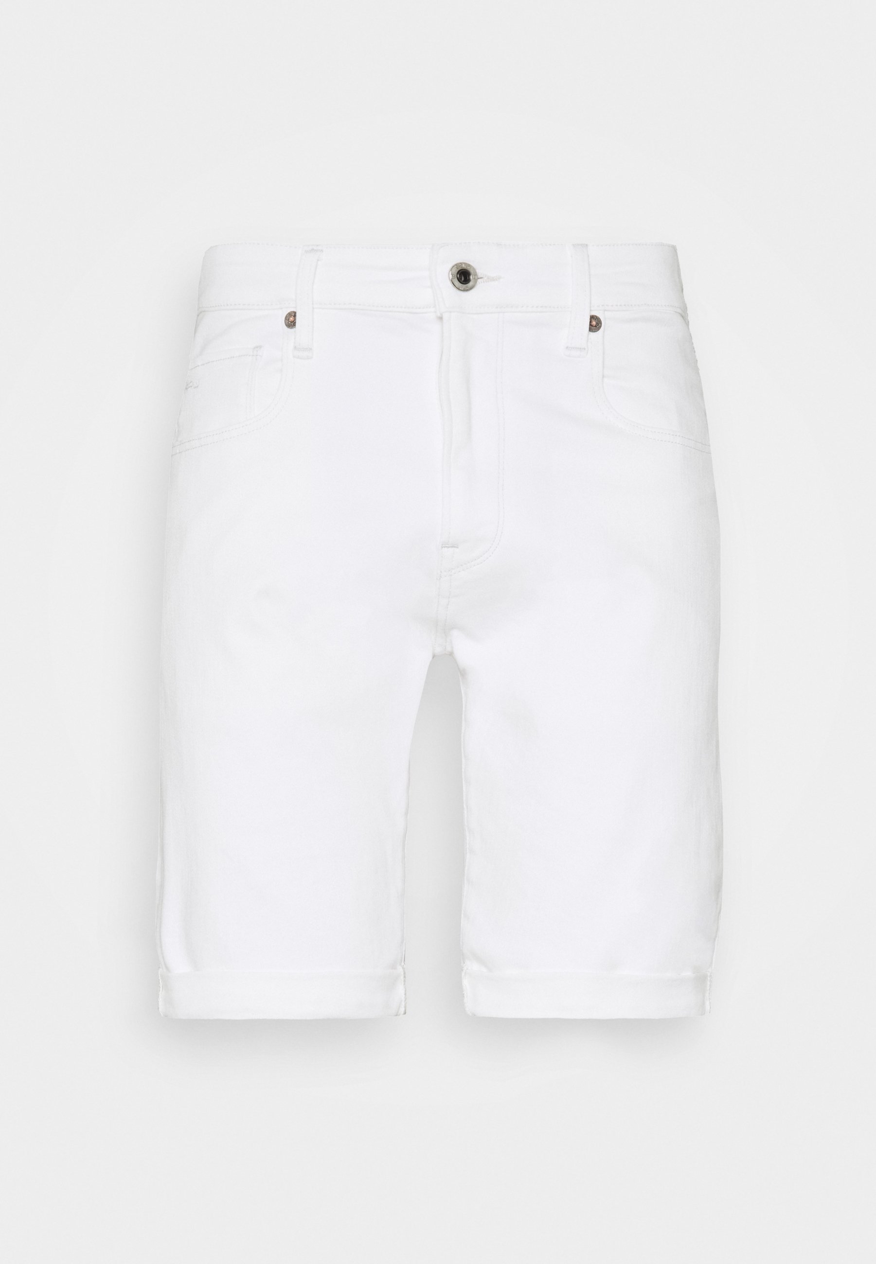 white denim shorts uk