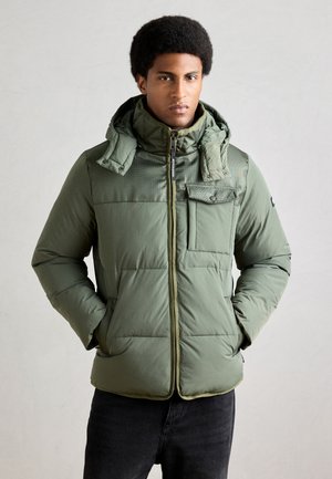 Scotch & Soda HOODED JACKET - Winter jacket - thyme