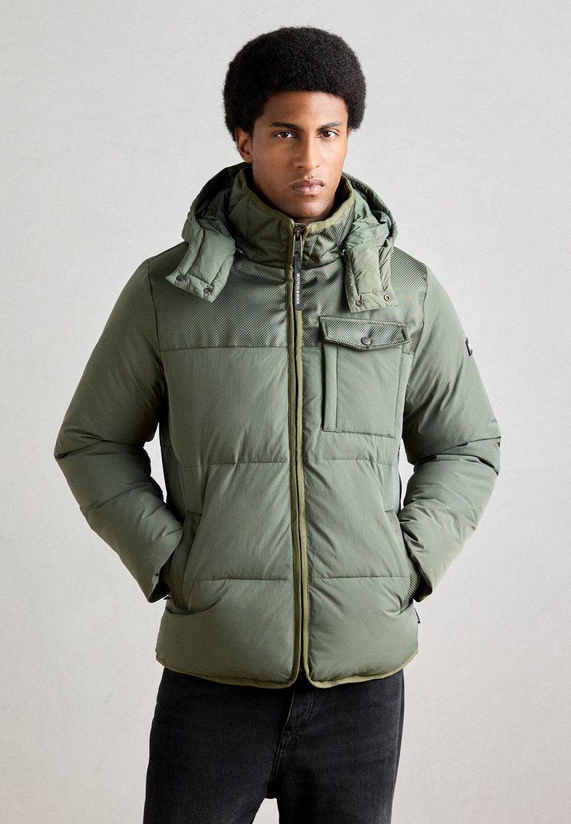 Scotch & Soda HOODED JACKET - Vinterjakker - thyme