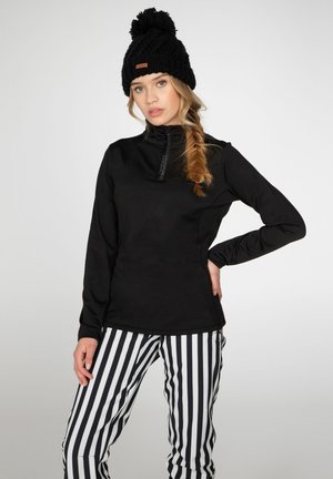 FABRIZ - Fleece trui - true black