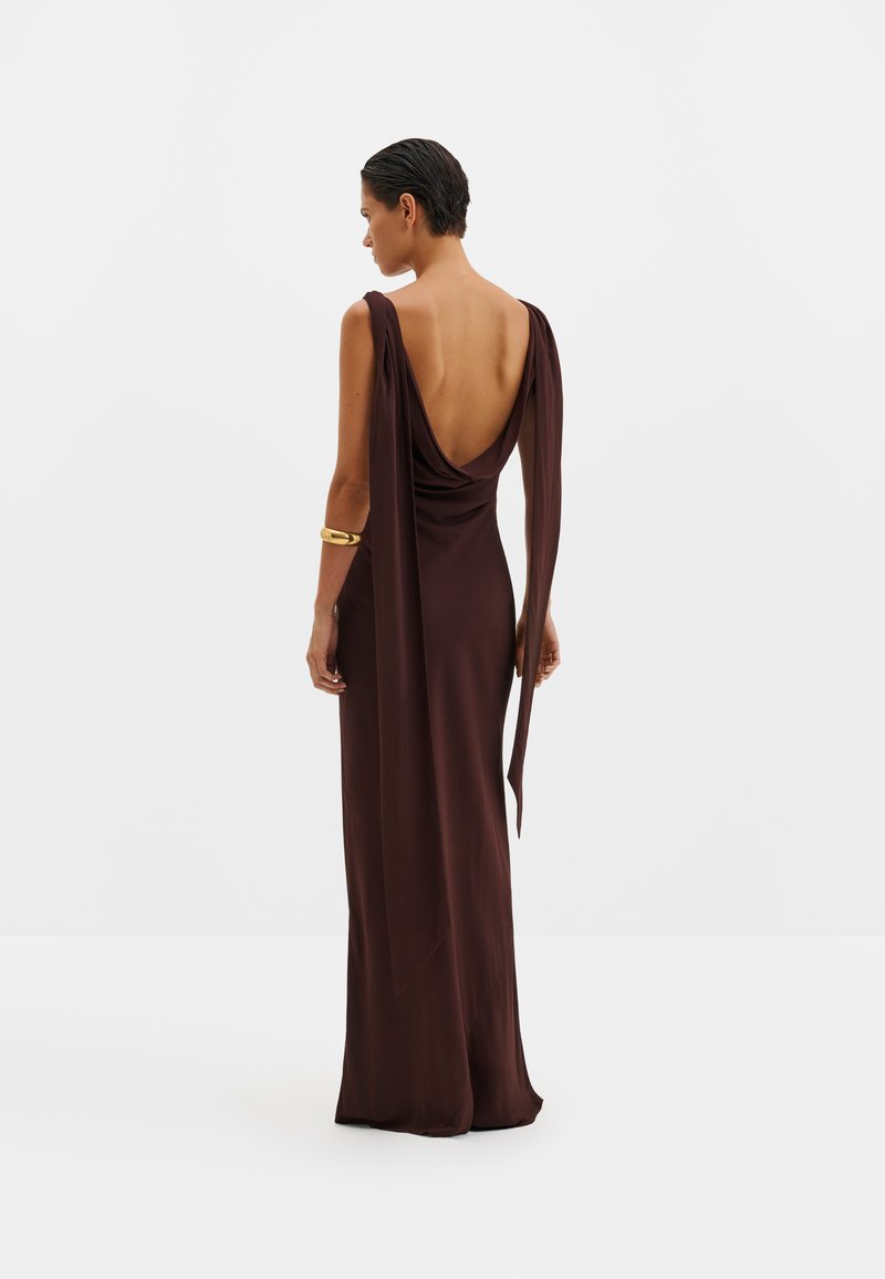 Malina VIDA COWL NECK SCARF DRESS - Occasion wear - espresso/dark brown - Zalando.co.uk Malina VIDA COWL NECK SCARF DRESS - Occasion wear - espresso/dark brown - Zalando.co.uk