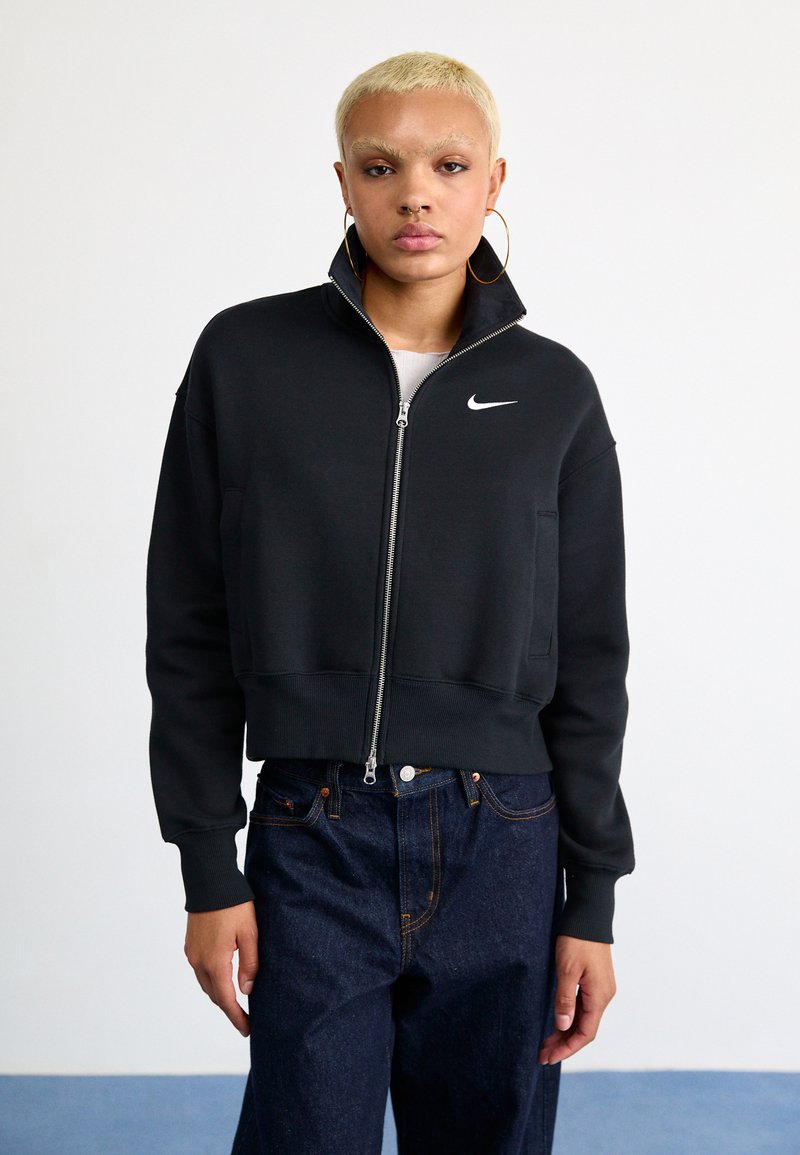 Nike Sportswear Mikina so zipsom - black/sail