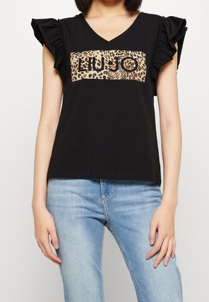 T-shirt print - black