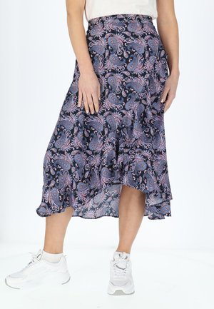 SANKT CLAUD  - Wickelrock - paisley navy blue