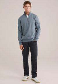 WE Fashion Sportinis megztinis - greyish blue