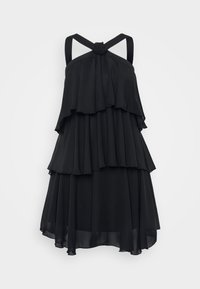 Vero Moda Petite VMFELICIA RUFFLE SHORT DRESS - Kokteilinė suknelė / vakarėlių suknelė - black