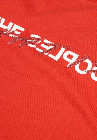 The Kooples Camiseta estampada - red