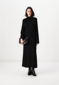 Bruuns Bazaar ANEMONE MAISAS DRESS - Abito in maglia - black
