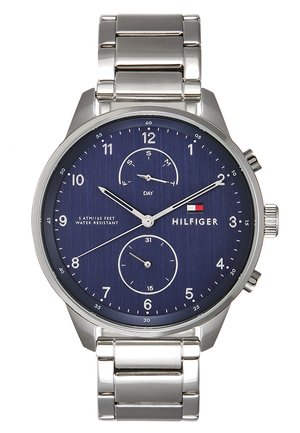 CHASE - Montre - silver-coloured/blue