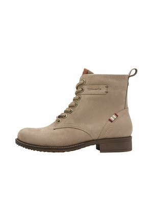 Tamaris Lace-up ankle boots - taupe