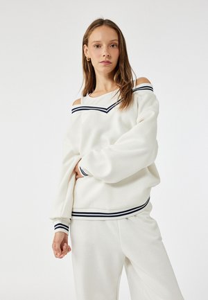 Sweatshirt - beige